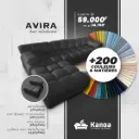 Module Avira avec dossier et accoudoir